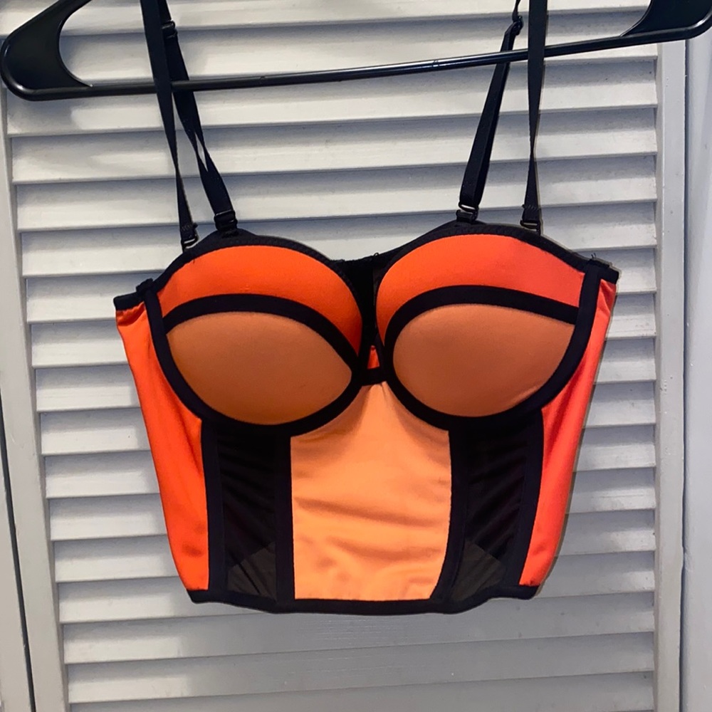 Orange BEBÉ bustier